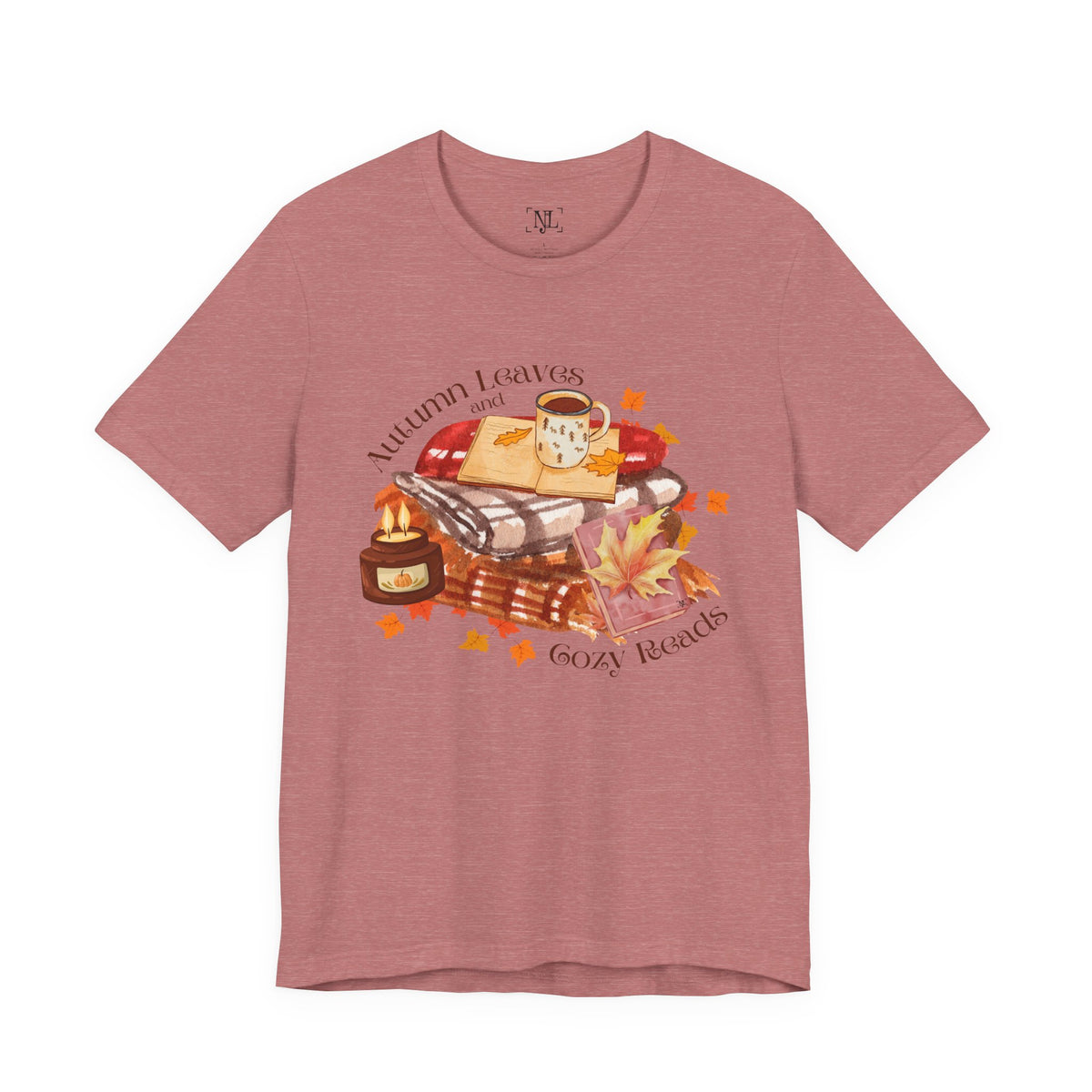 Autumn Leaves & Cozy Reads Tee