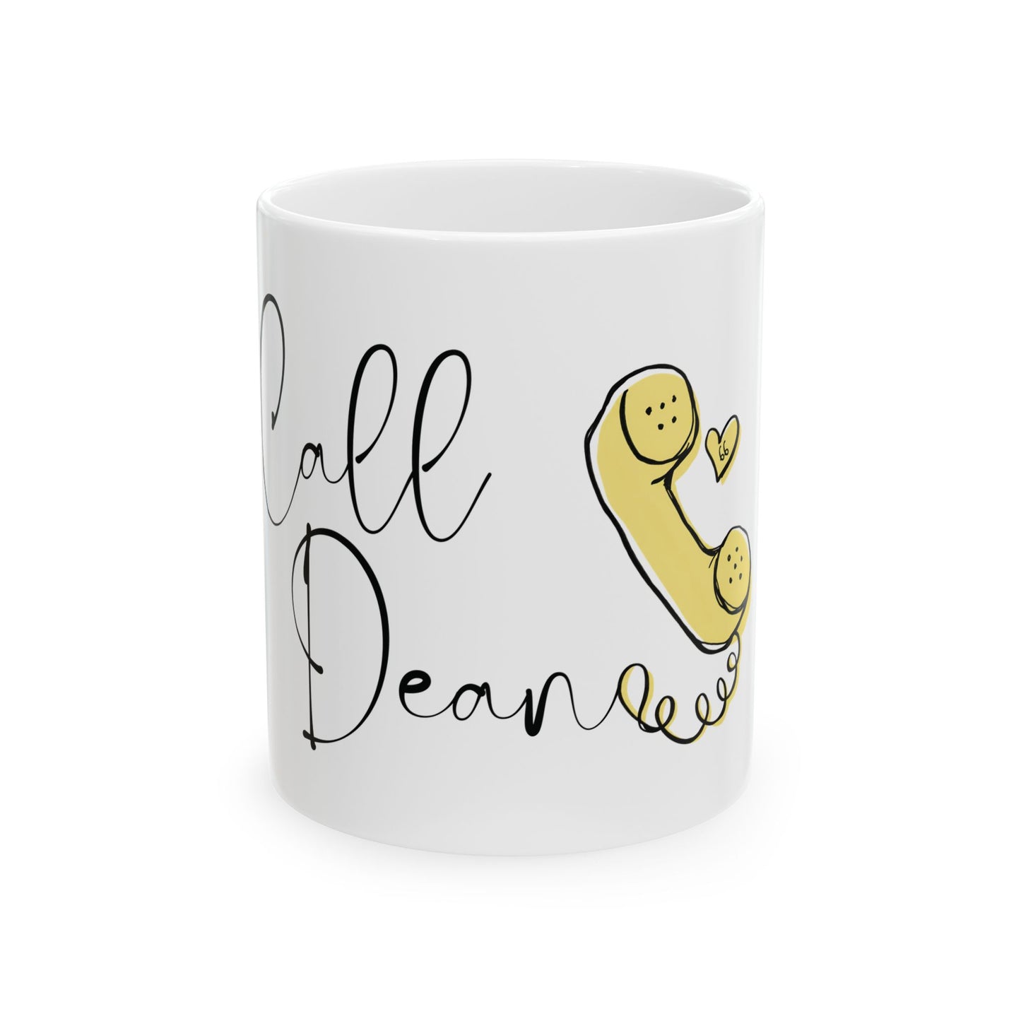 Call Dean - Hockey Romance Inspired Mug