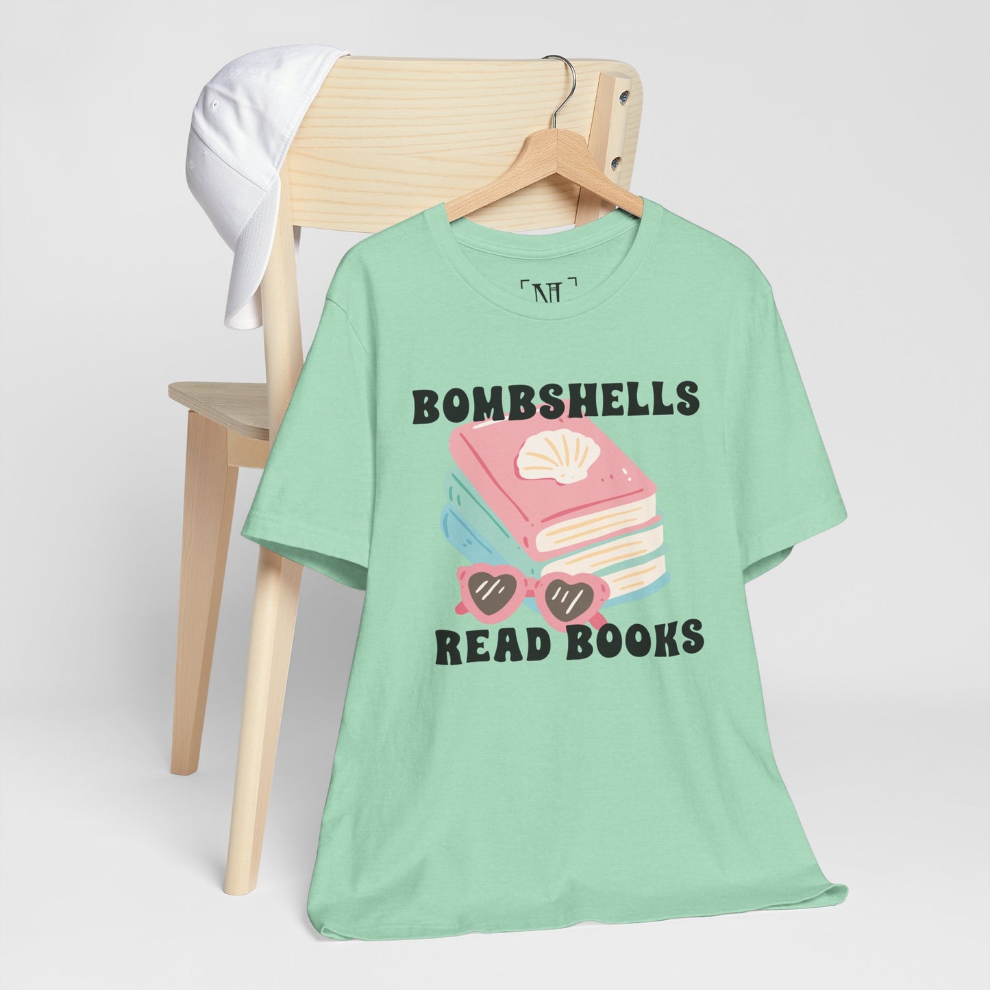 Bombshells Read Books - Bookish Villa Inspired Tee