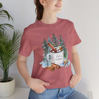 Hello Winter Mug Short Sleeve Tee