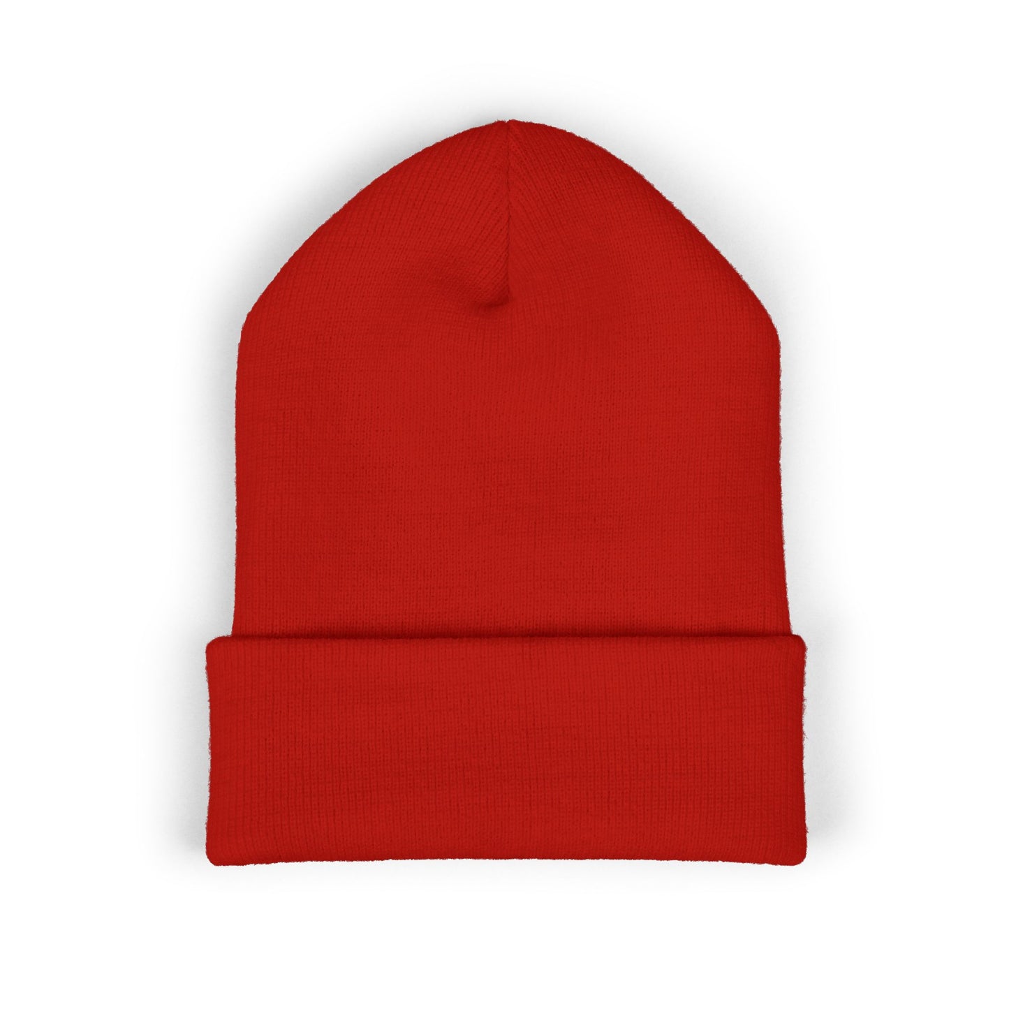 Football Mom Embroidered Cuffed Beanie – Cozy Sideline Knit Hat