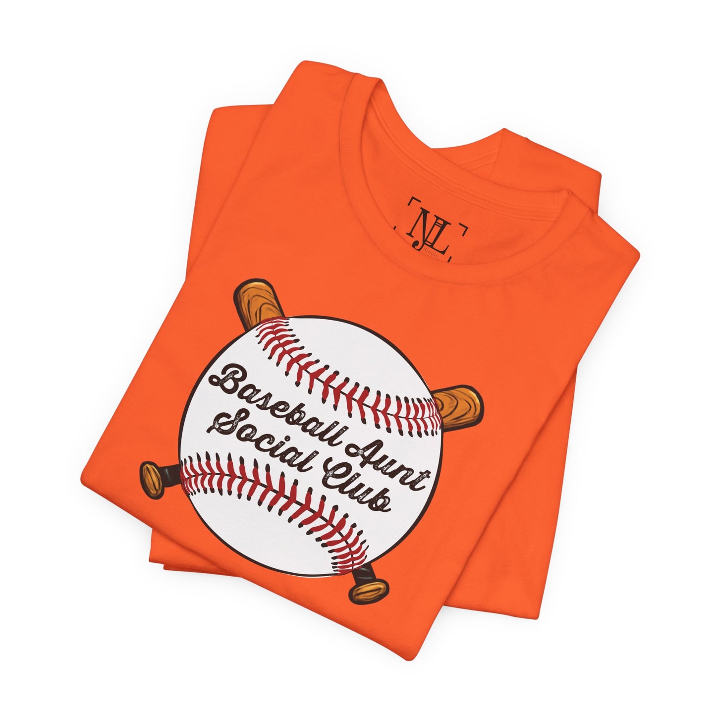 Baseball Aunt Social Club Tee — Women’s Baseball T-Shirt
