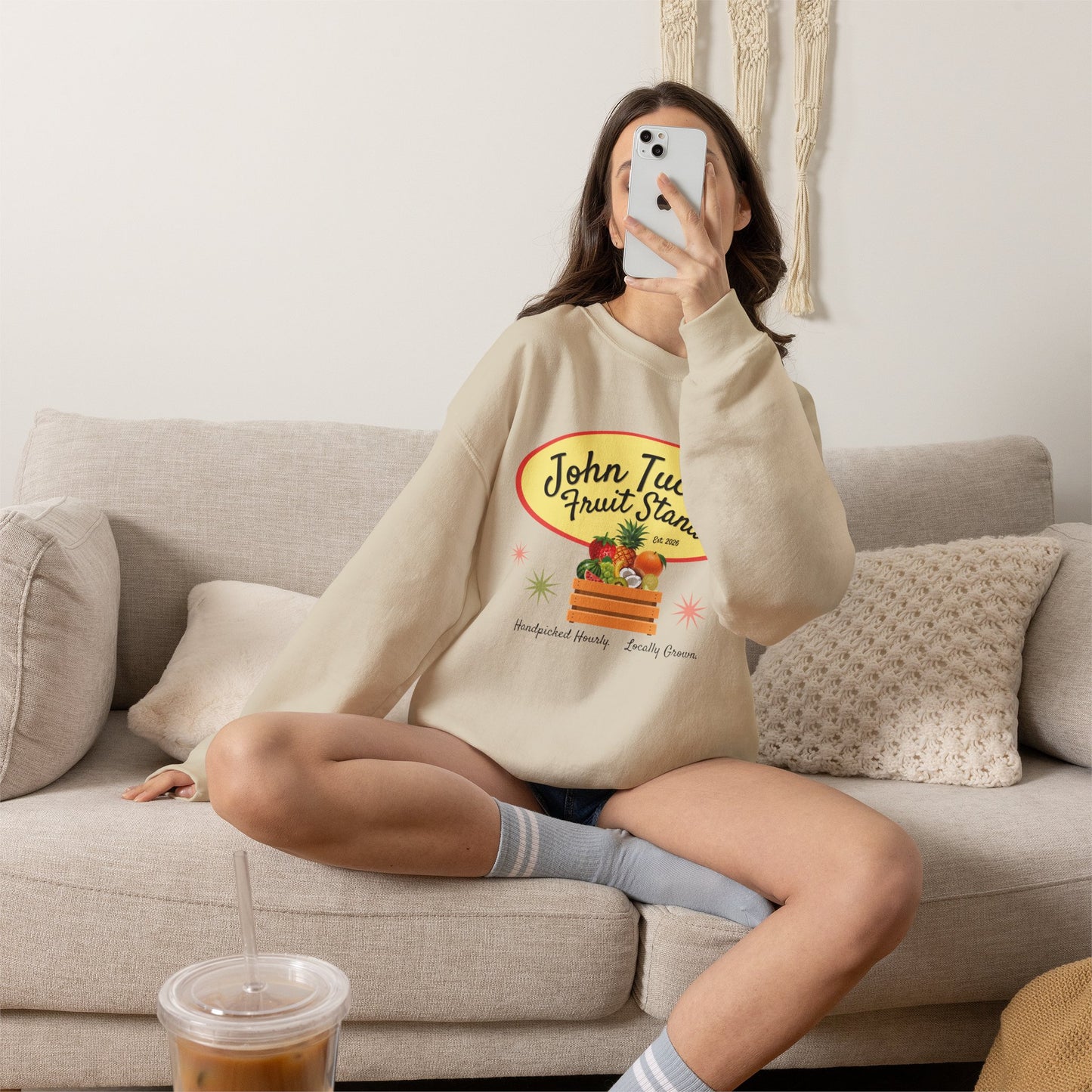 John Tucker's Fruit Stand - Hockey Romance Inspired Sweatshirt