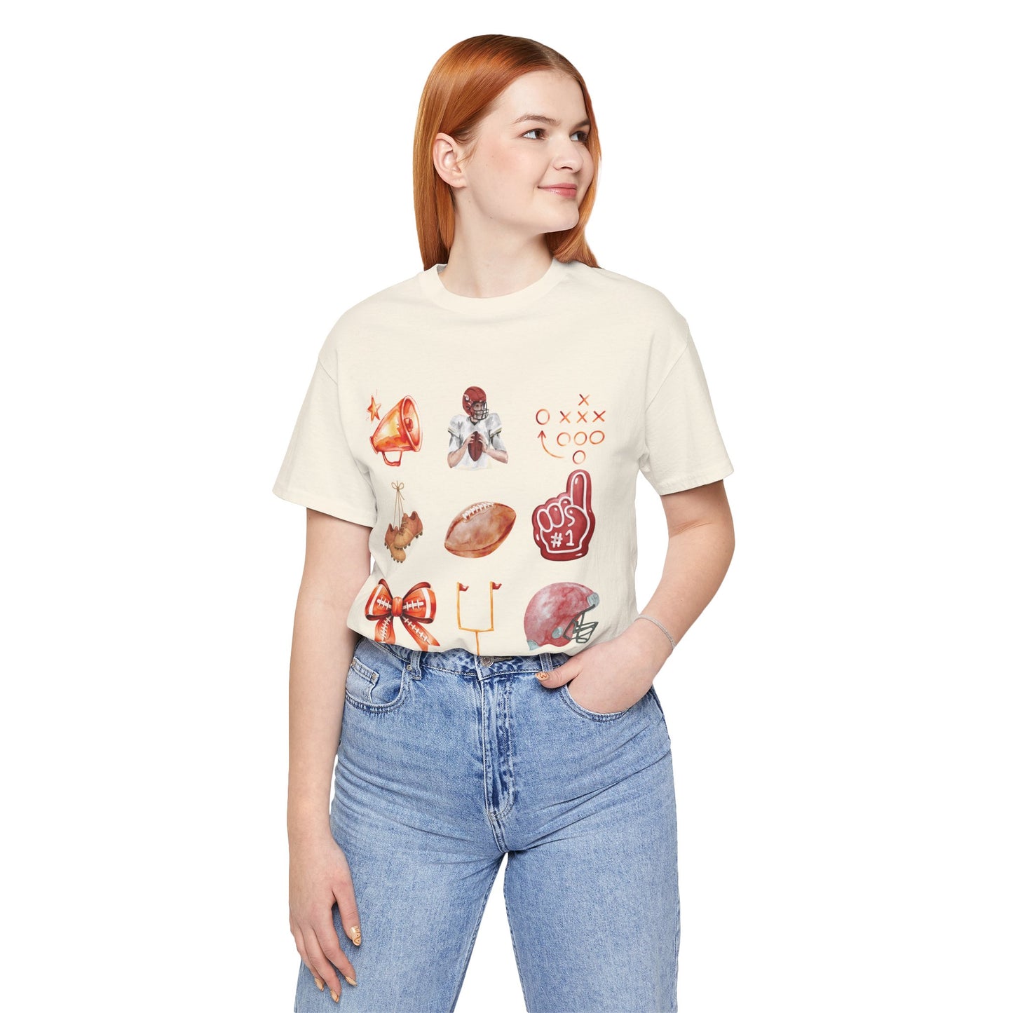 Vintage Football Icons - Graphic Tee