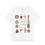 Vintage Merry Christmas - Short Sleeve Tee