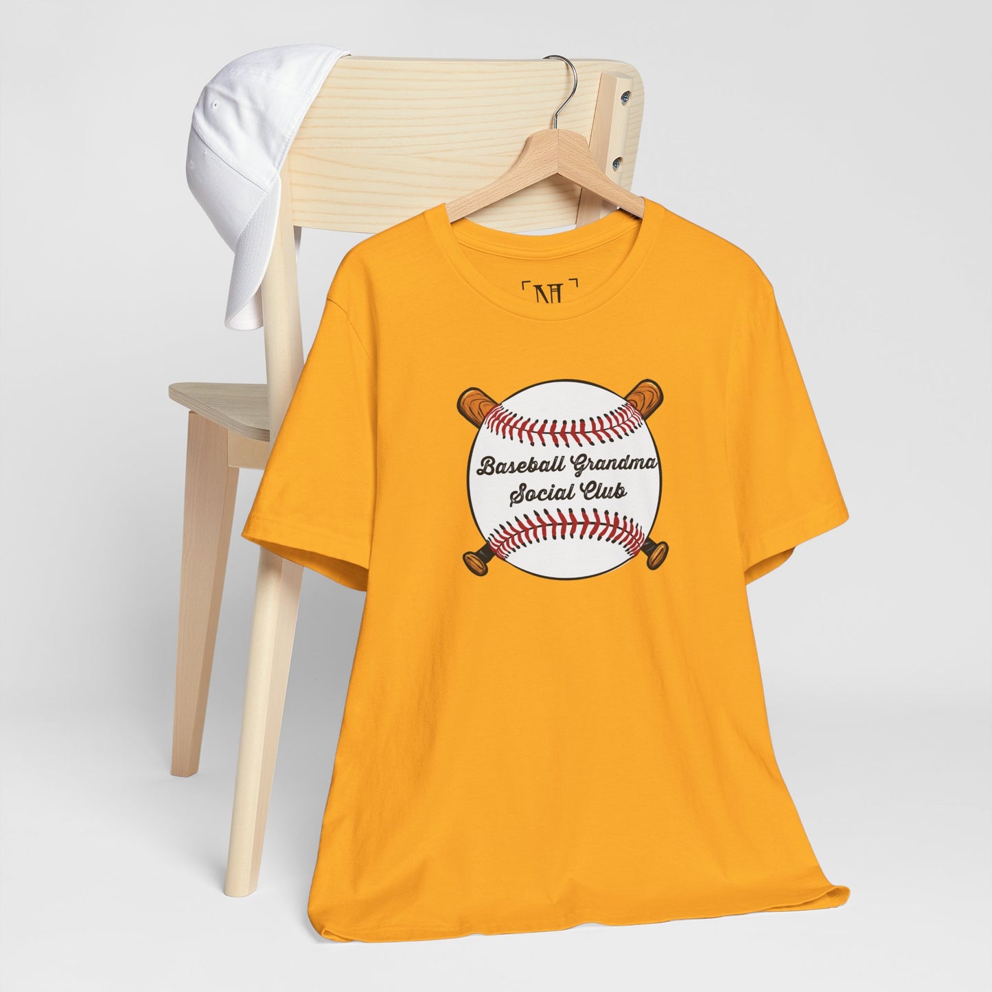 Baseball Grandma Social Club Tee — Women’s Baseball T-Shirt