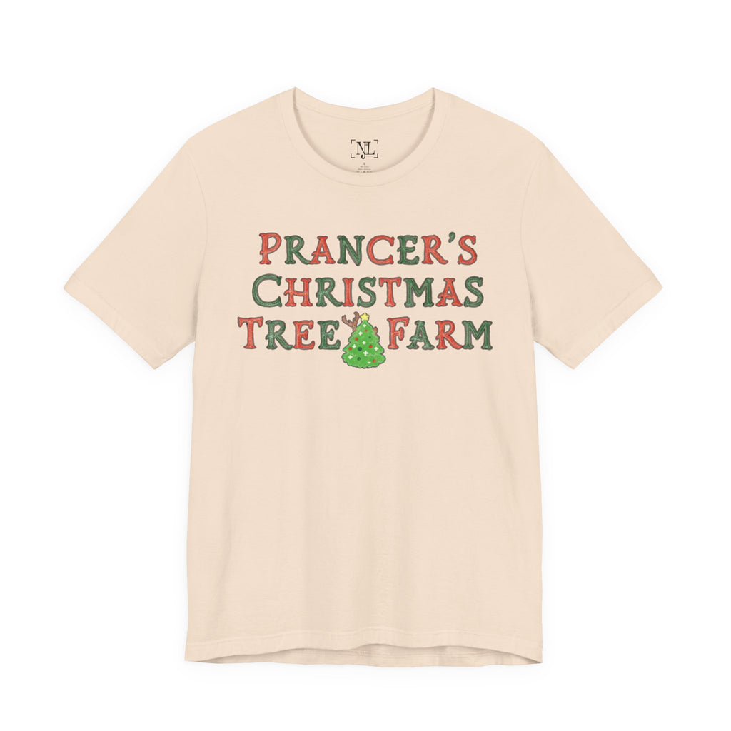 Prancer's Christmas Tree Farm Tee