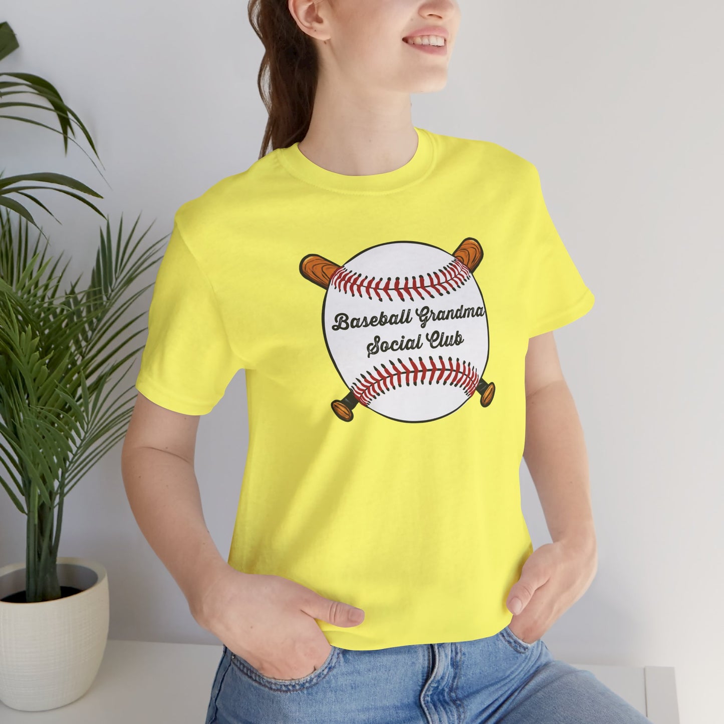 Baseball Grandma Social Club Tee — Women’s Baseball T-Shirt