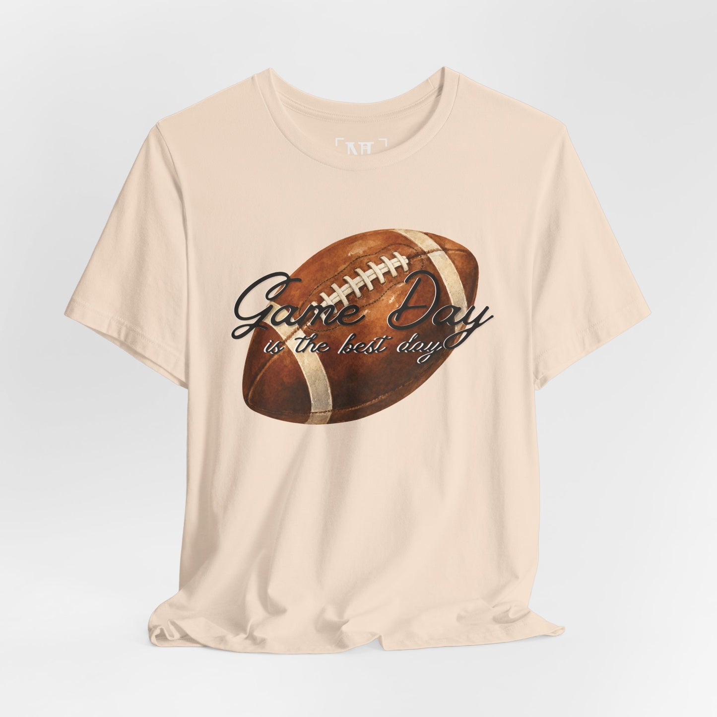 Game Day Football Tee — "Game Day is the best day" Vintage Football Shirt