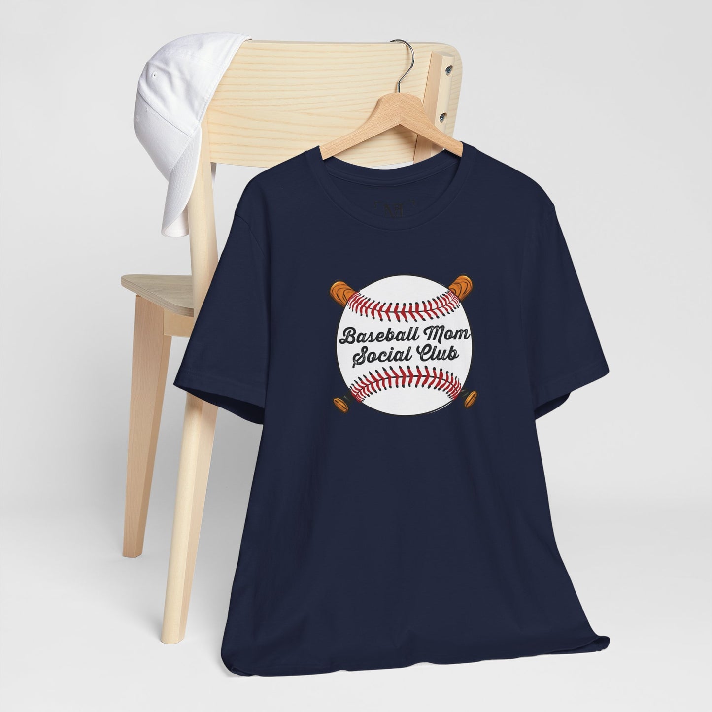 Baseball Mom Social Club Tee — Women’s Baseball Mom T-Shirt