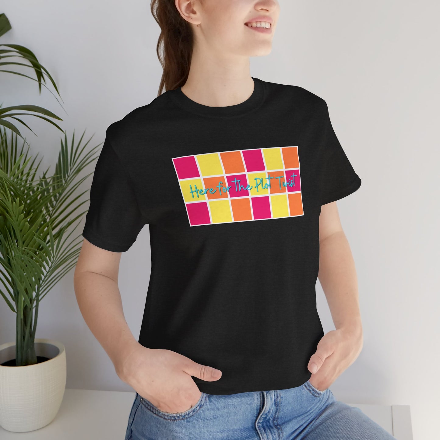 Here for the Plot Twist - Bookish Villa Inspired Tee