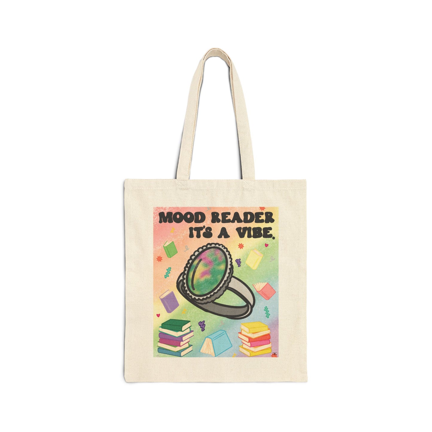 Mood Reader, It’s a Vibe - Bookish Tote Bag (without Genres)