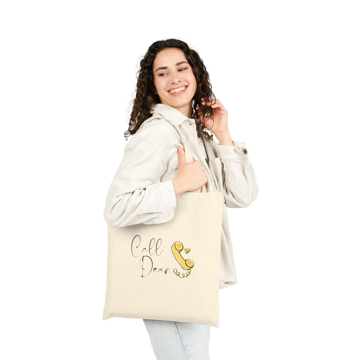 Call Dean - Hockey Romance Inspired Tote