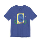 Book Lover's Short Sleeve Tee — “I like to read very much. Perhaps too much.” Graphic
