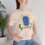Book Lover's Short Sleeve Tee — “I like to read very much. Perhaps too much.” Graphic