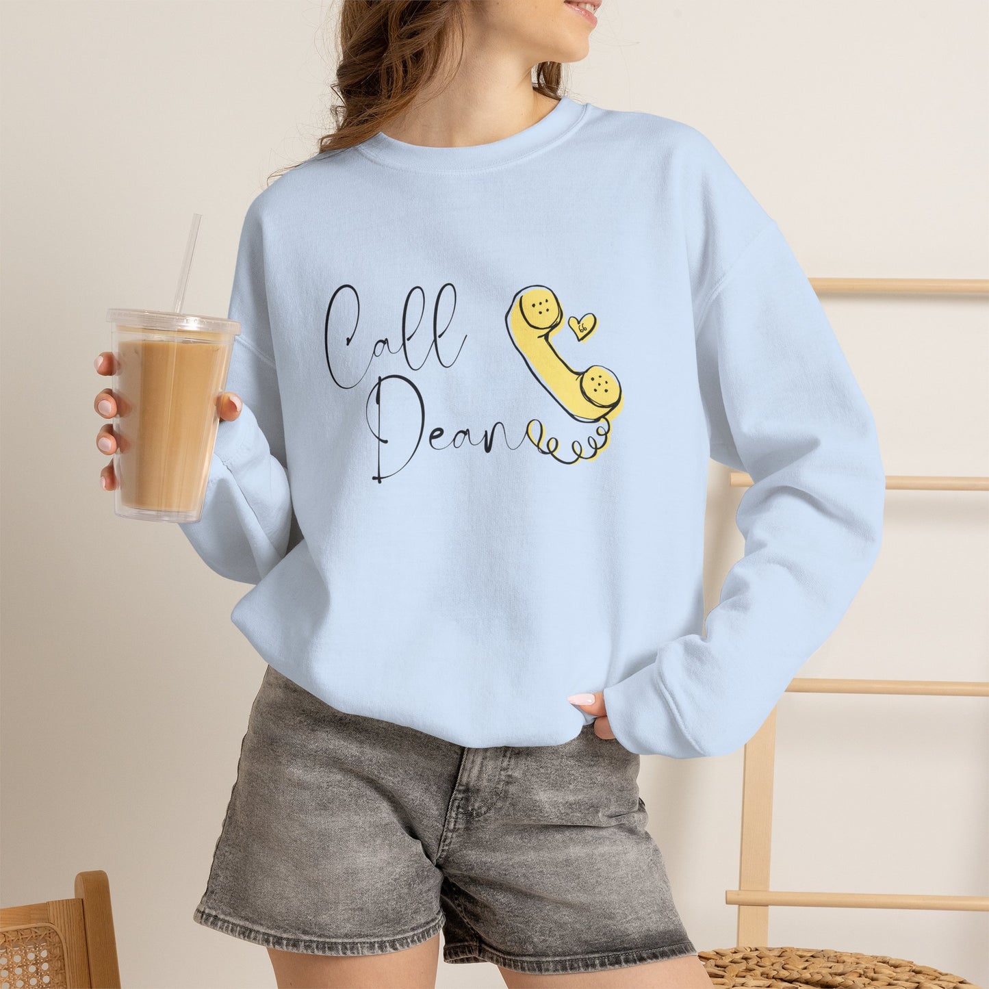Call Dean - Hockey Romance Inspired Sweatshirt