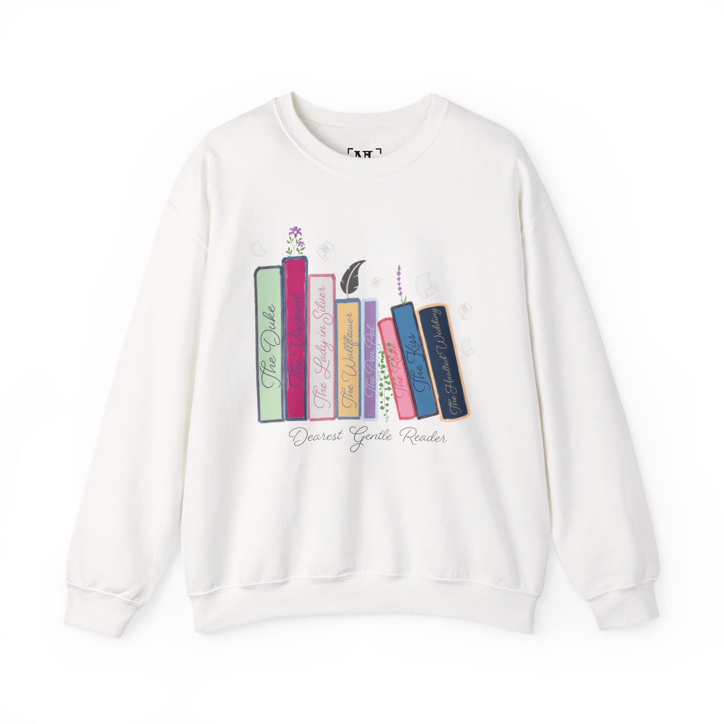 Dearest Gentle Reader Book Stack - Regency Romance Inspired Sweatshirt