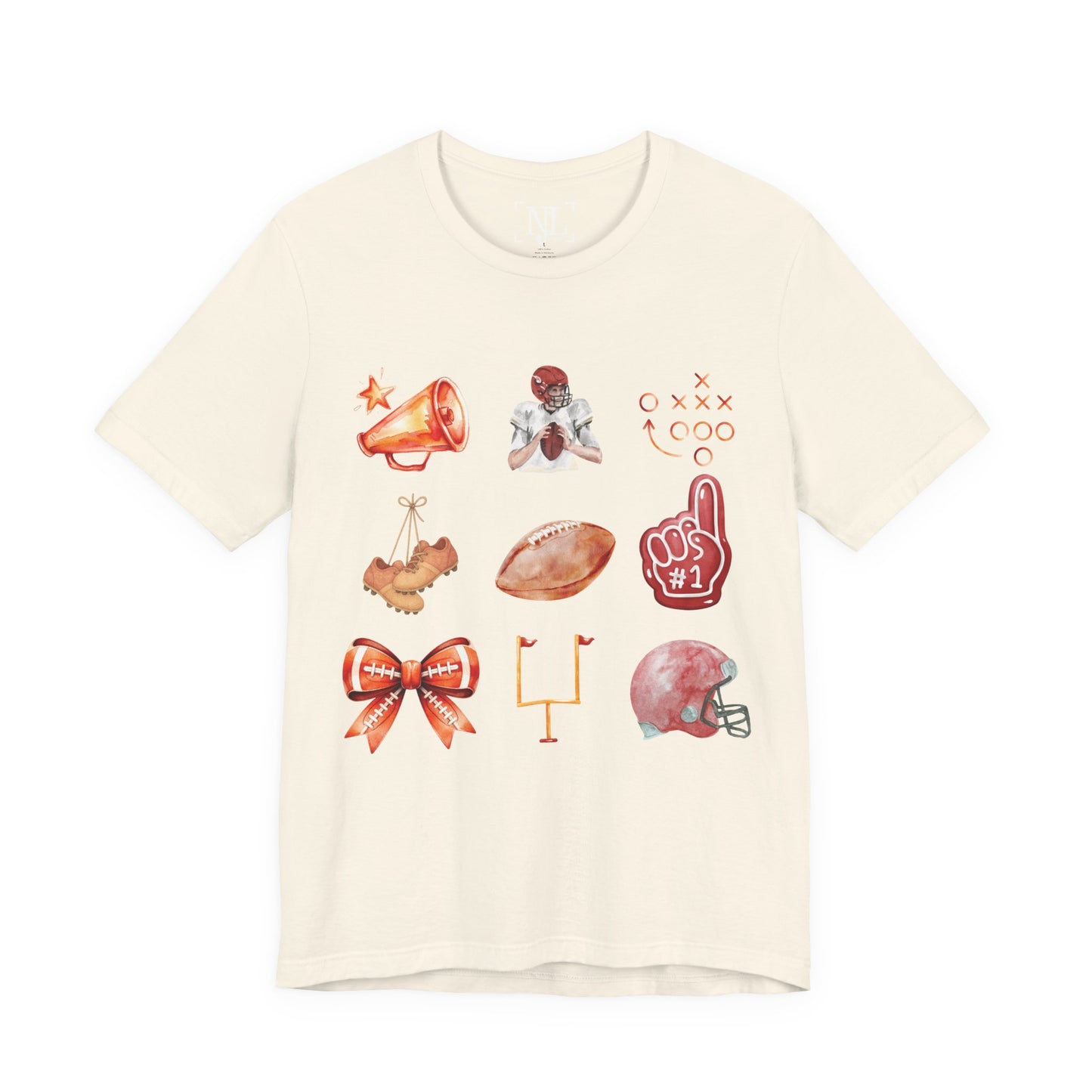 Vintage Football Icons - Graphic Tee