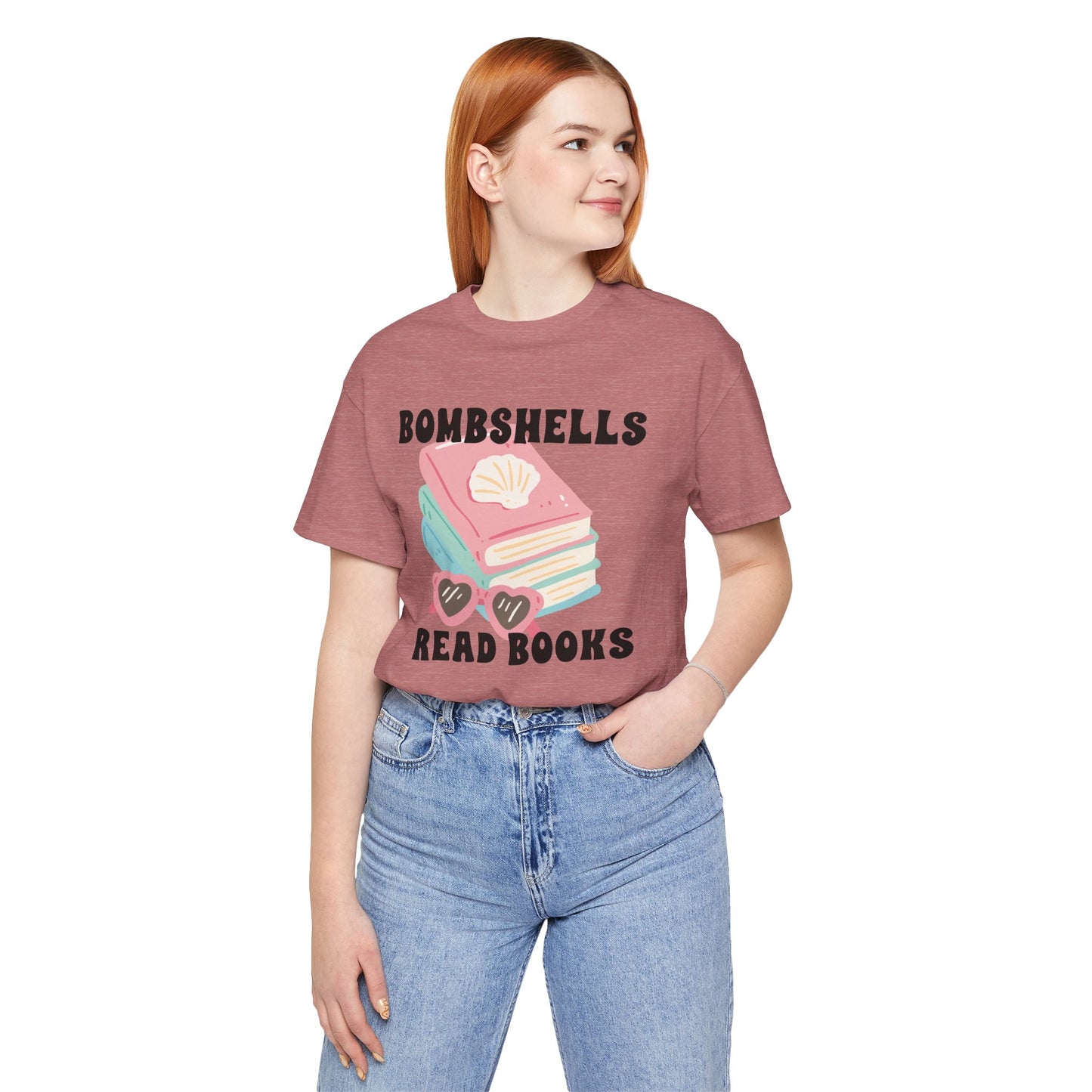 Bombshells Read Books - Bookish Villa Inspired Tee
