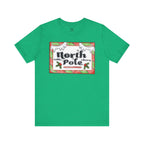 North Pole Library Short Sleeve Christmas Tee