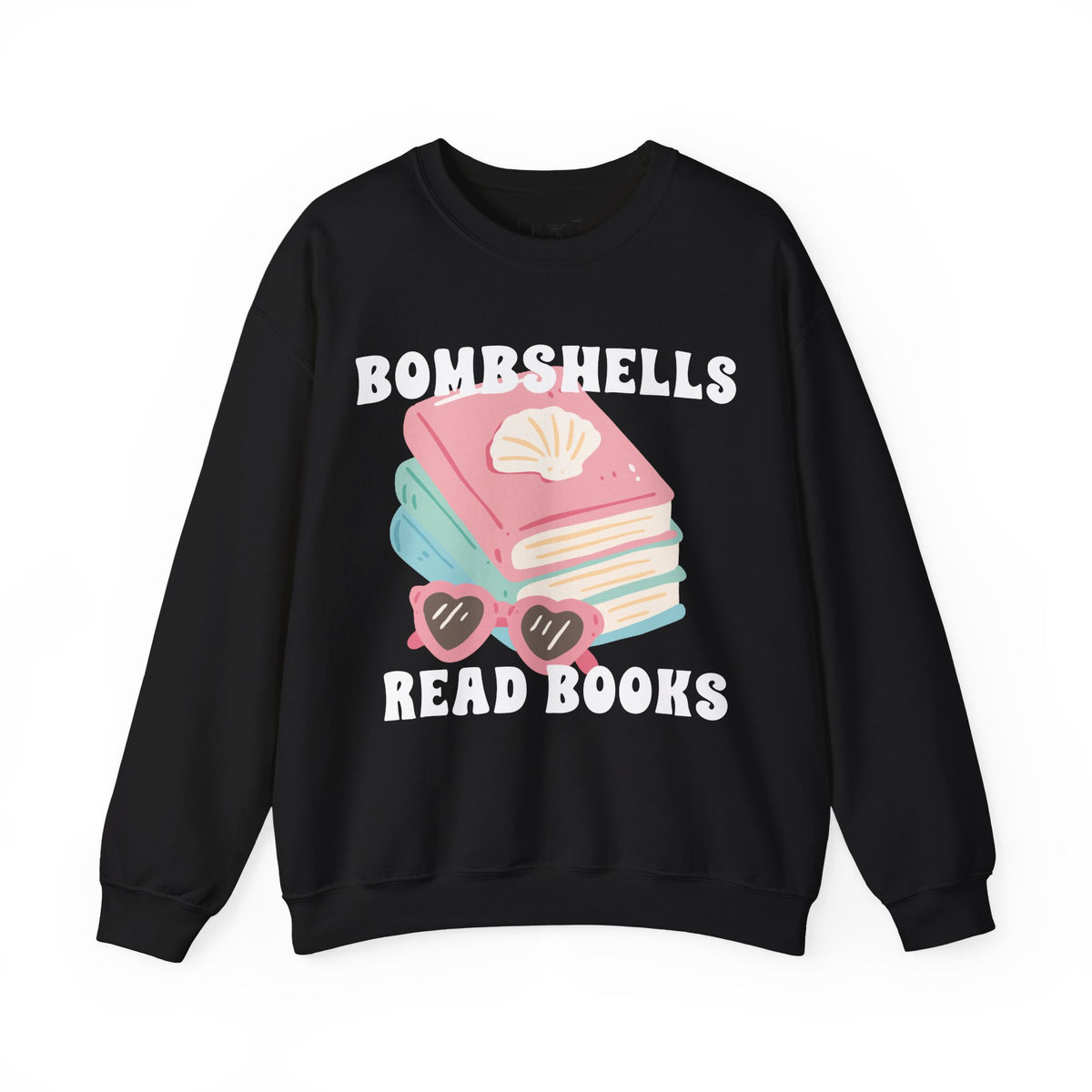 Bombshells Read Books - Bookish Villa Inspired Sweatshirt (White Text)