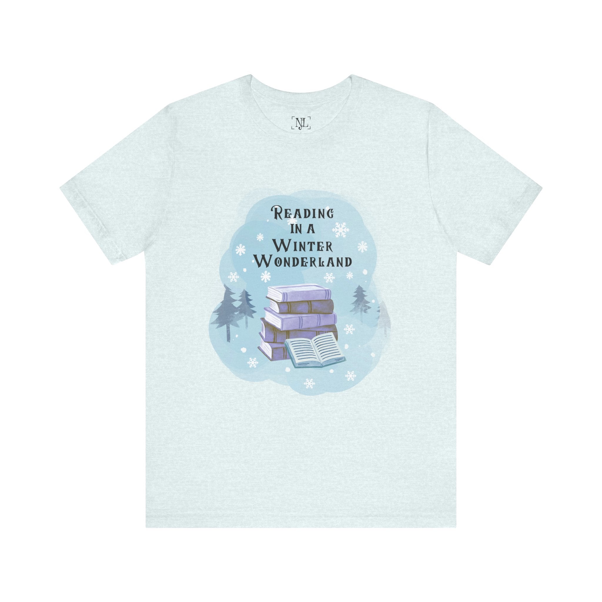 Reading in a Winter Wonderland Short Sleeve Tee