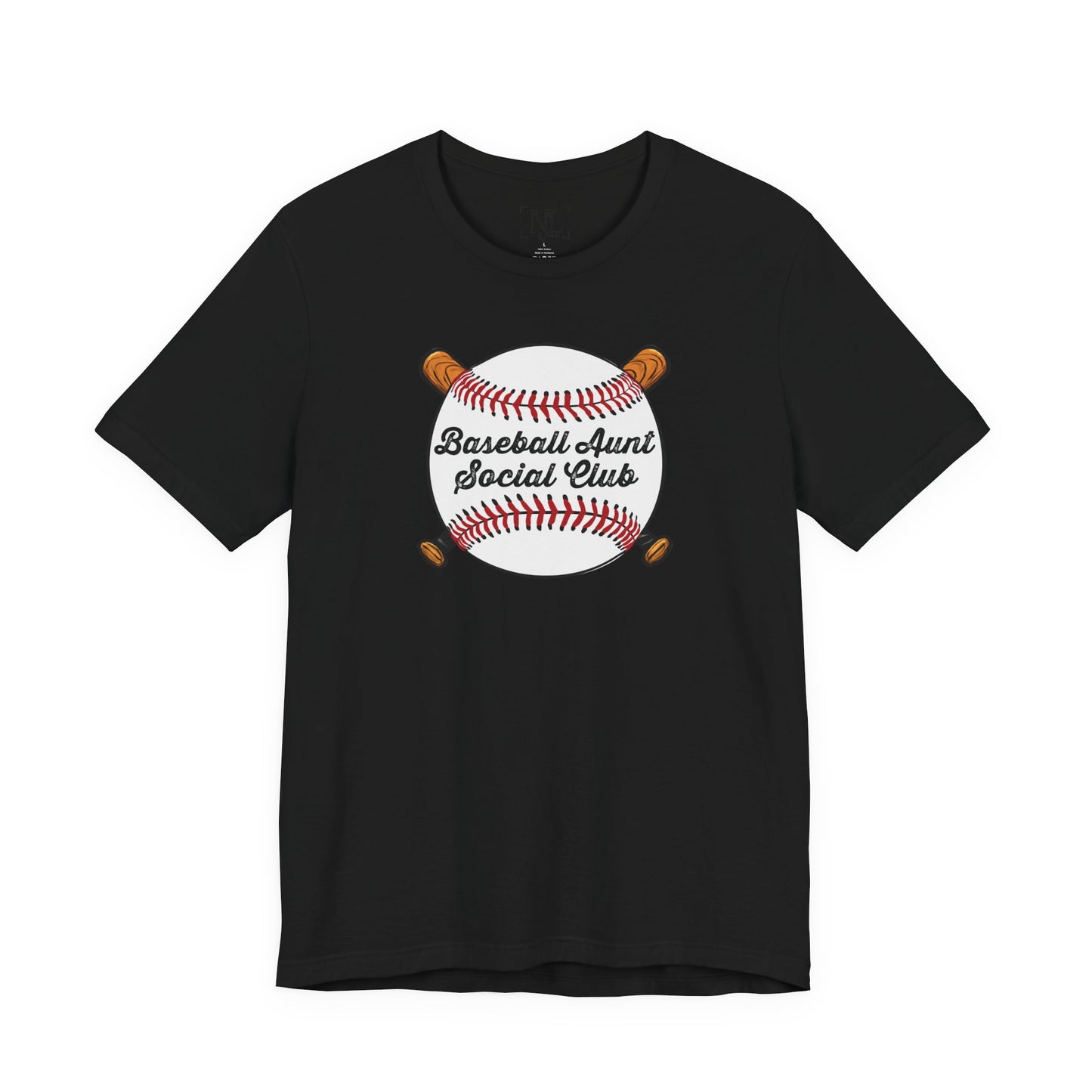 Baseball Aunt Social Club Tee — Women’s Baseball T-Shirt