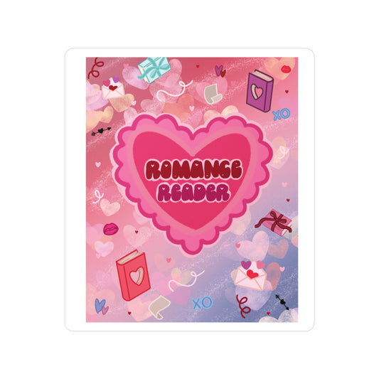 Romance Reader Kiss-Cut Vinyl Decal