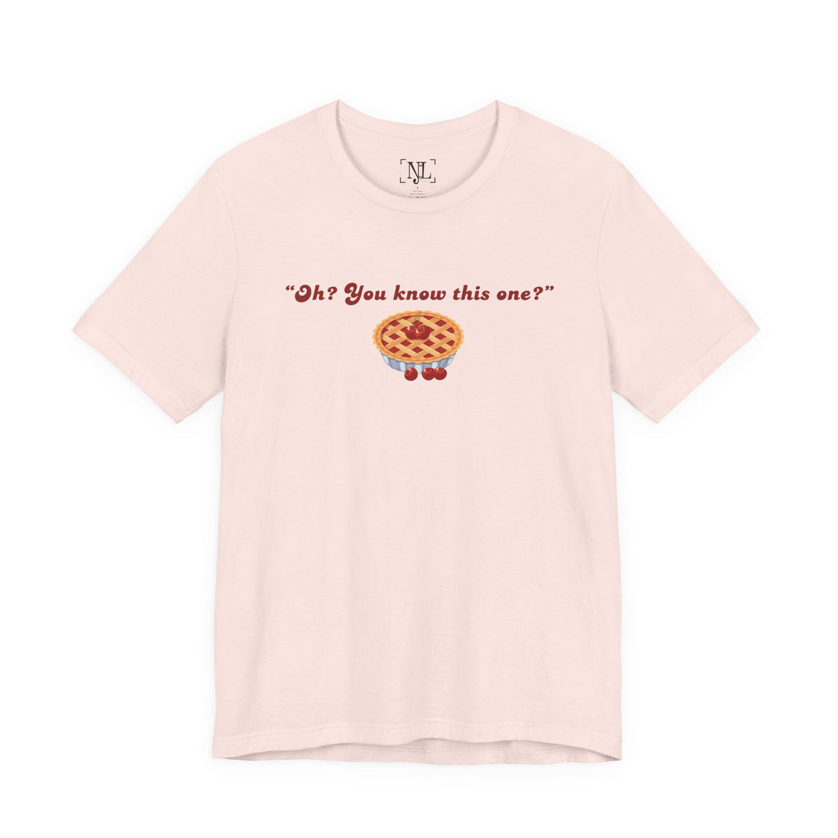 "Oh? You know this one?" Cherry Pie - Hockey Romance Inspired Tee