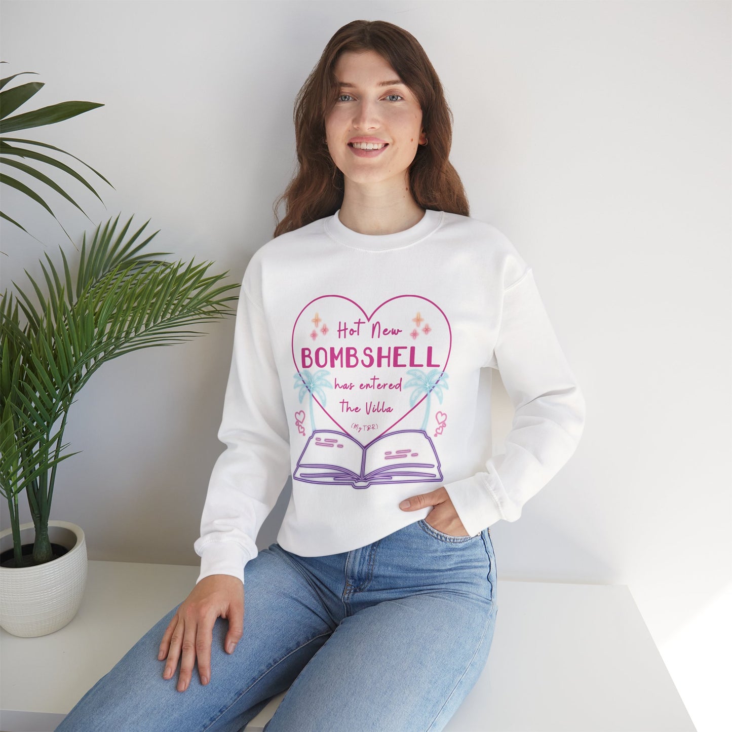 Hot New Bombshell Has Entered the Villa - Bookish Villa Inspired Sweatshirt