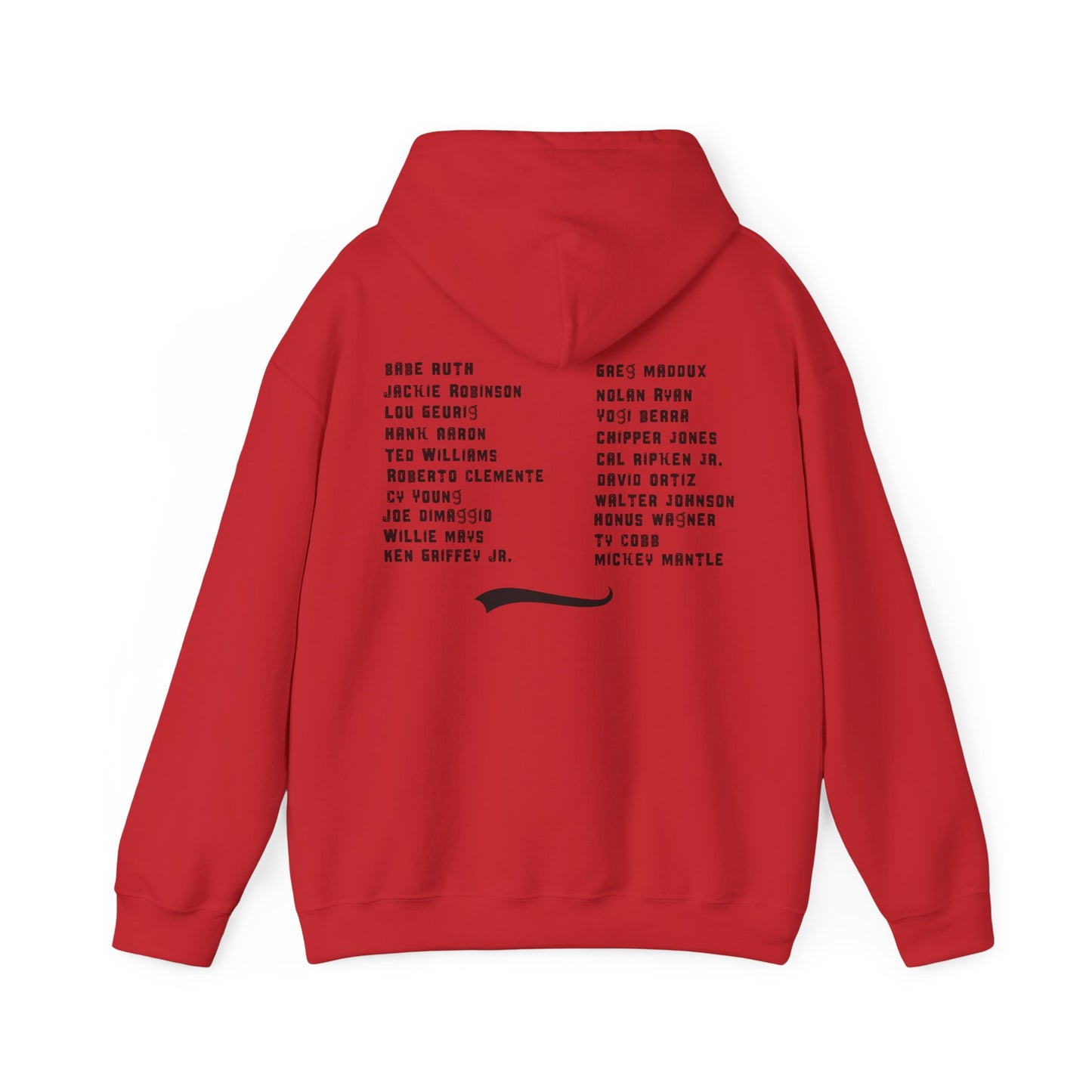 Baseball Tribute Hoodie — "Heroes Get Remembered, Legends Never Die" Hoodie