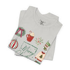 Vintage Merry Christmas - Short Sleeve Tee