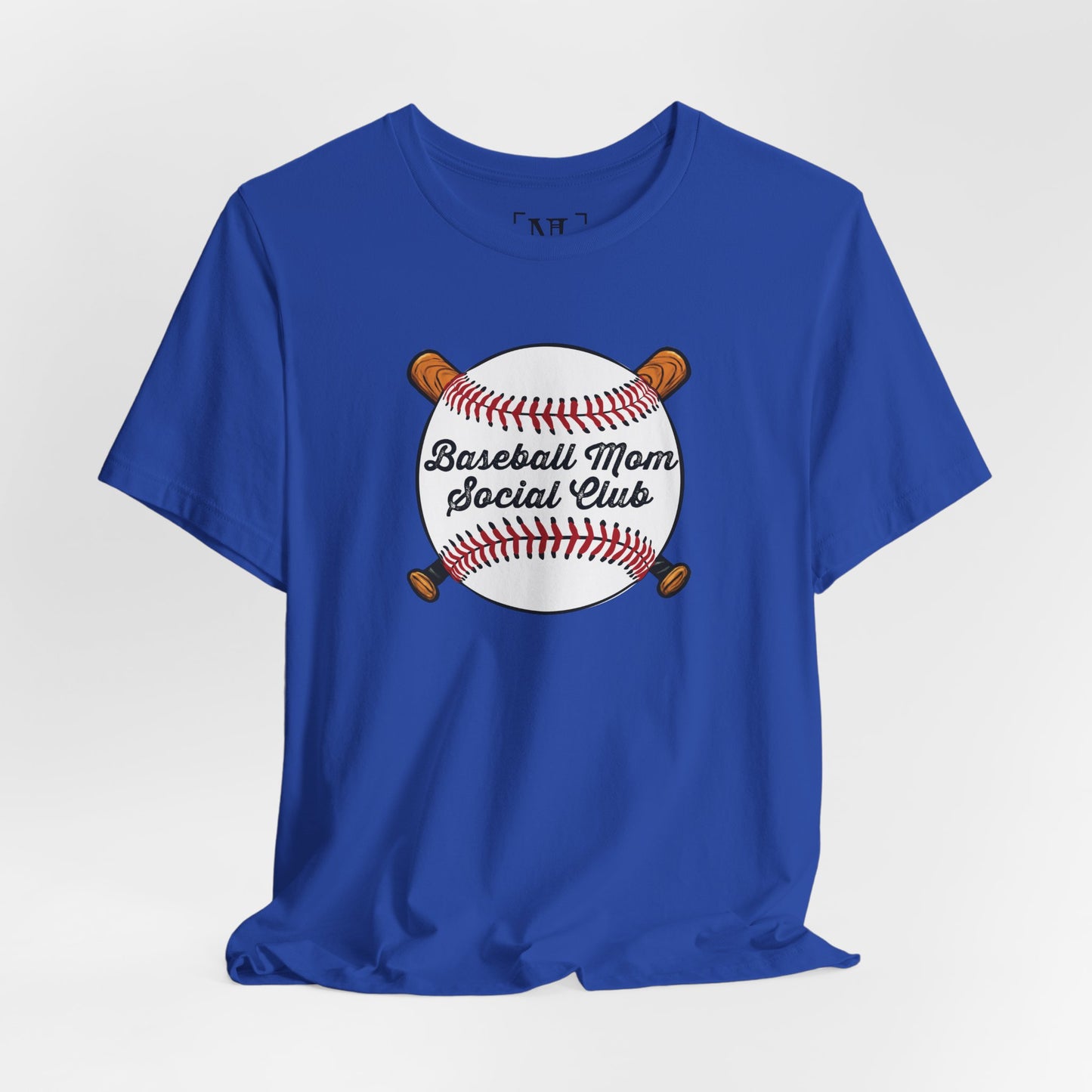 Baseball Mom Social Club Tee — Women’s Baseball Mom T-Shirt