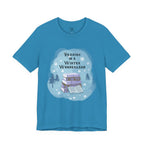 Reading in a Winter Wonderland Short Sleeve Tee