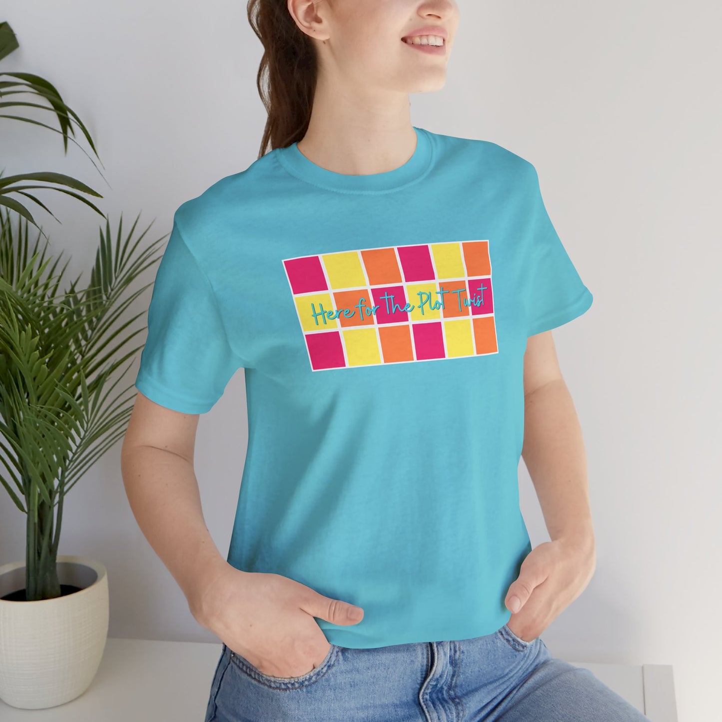 Here for the Plot Twist - Bookish Villa Inspired Tee