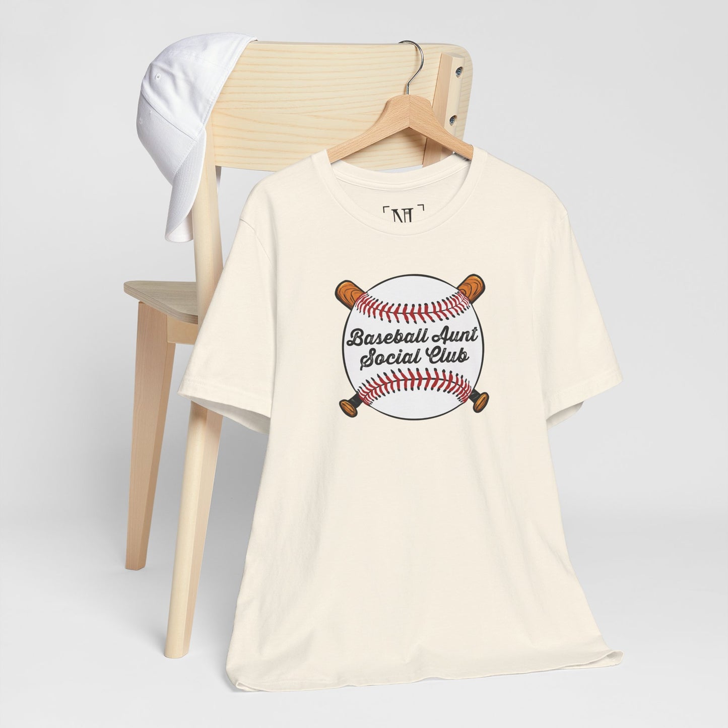 Baseball Aunt Social Club Tee — Women’s Baseball T-Shirt