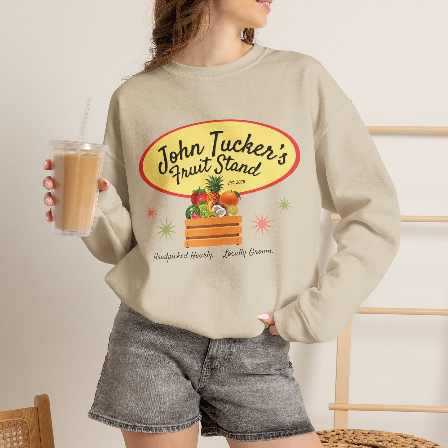 John Tucker's Fruit Stand - Hockey Romance Inspired Sweatshirt