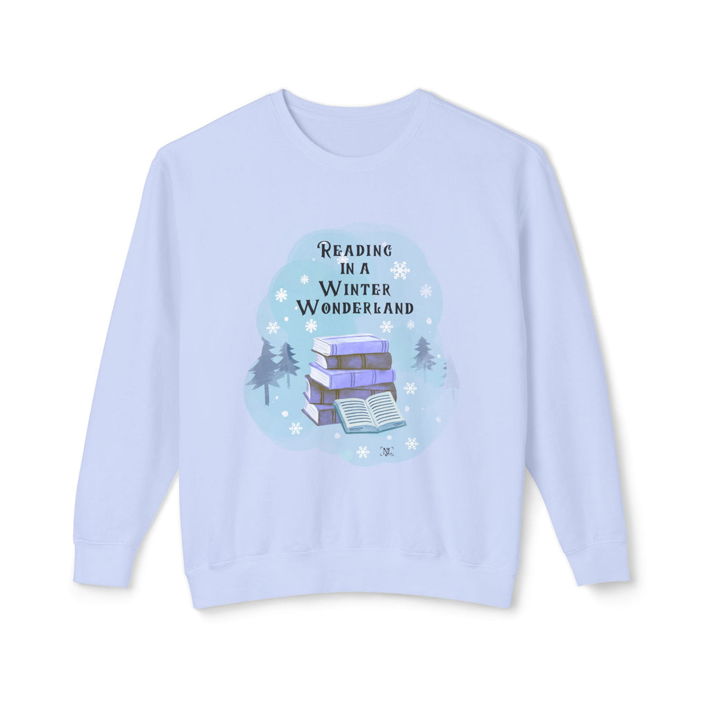 Reading in a Winter Wonderland Crewneck Sweatshirt