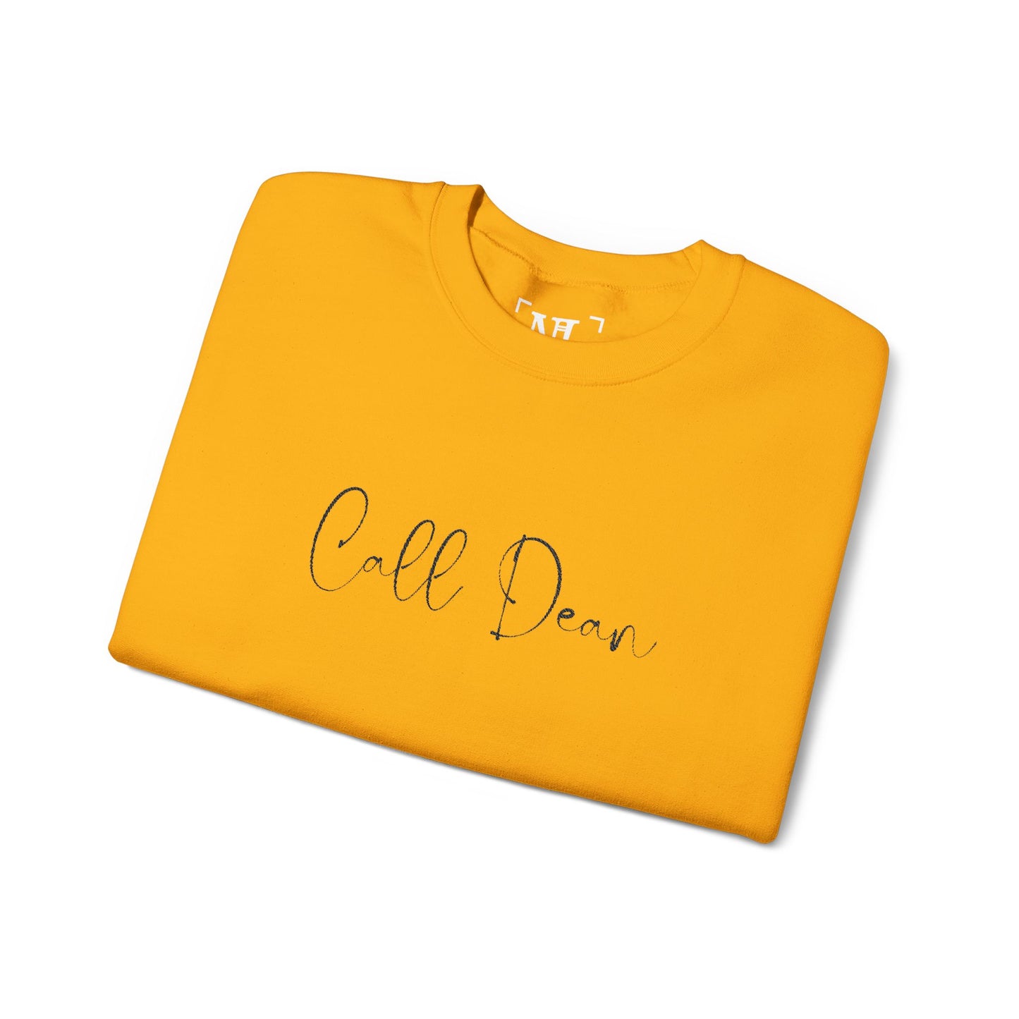Call Dean - Hockey Romance Inspired Embroidered Sweatshirt