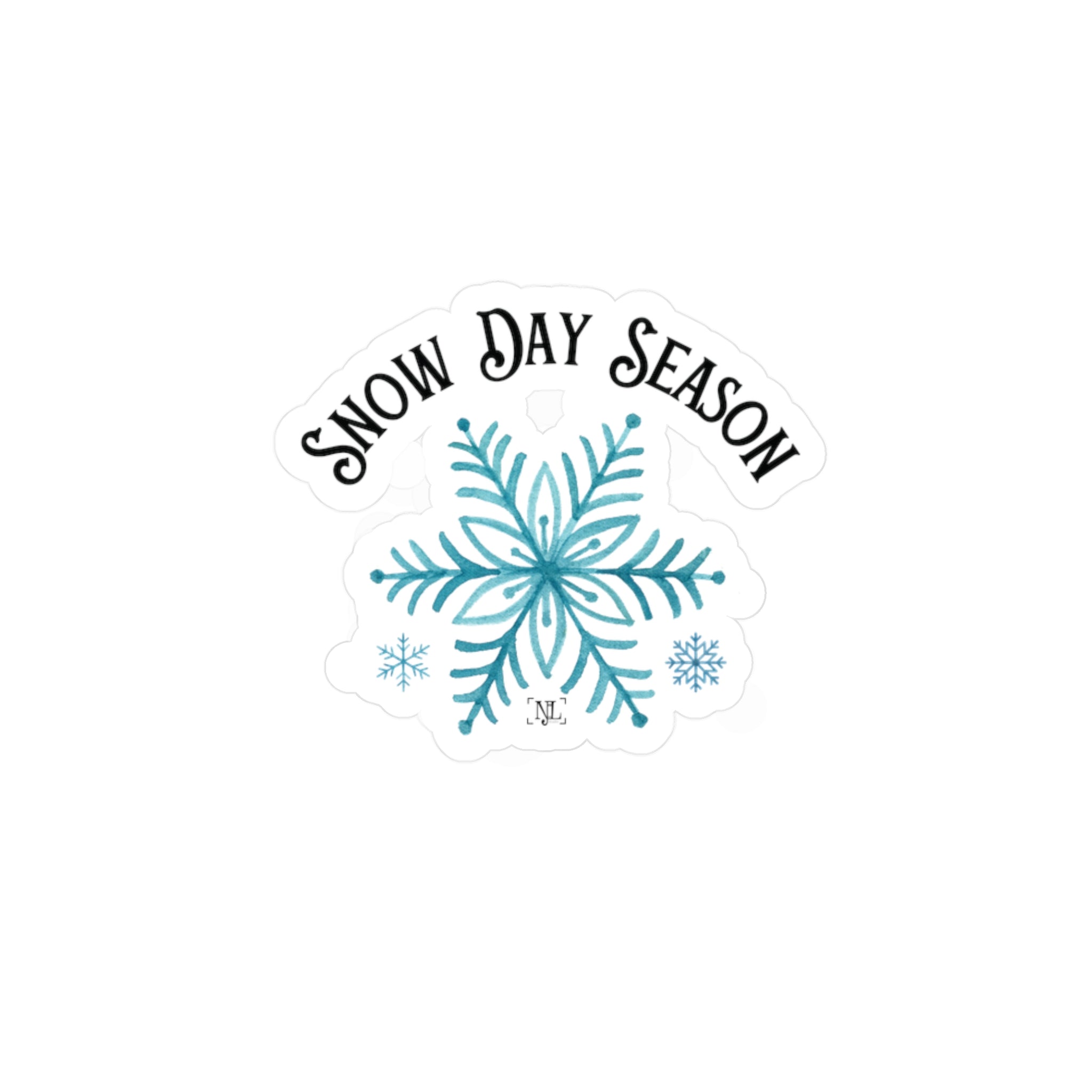 Snow Day Season - Kiss-Cut Vinyl Sticker