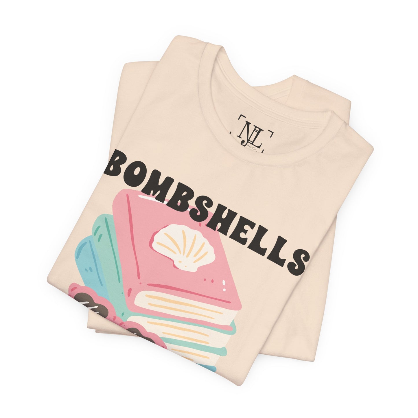 Bombshells Read Books - Bookish Villa Inspired Tee