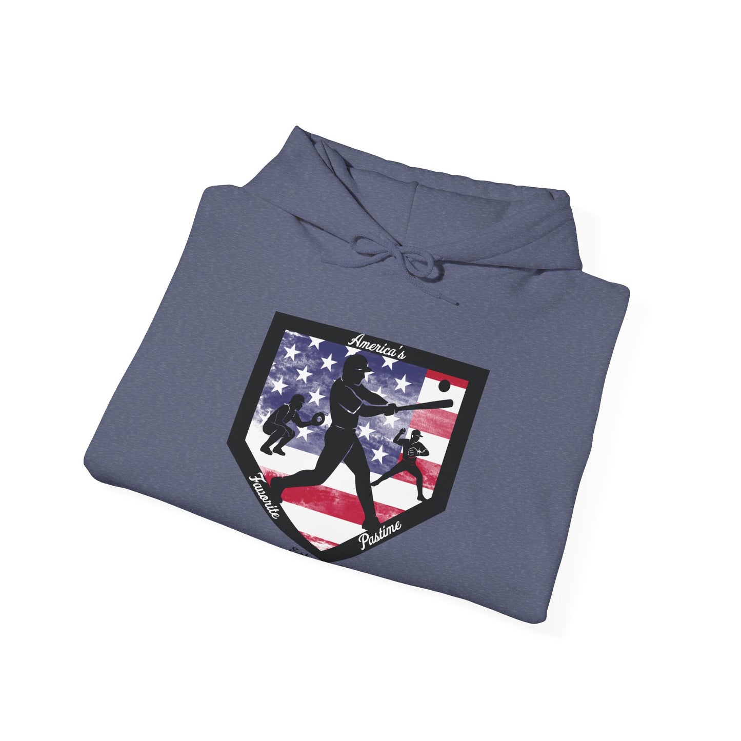 Baseball Home Plate Hoodie – America's Favorite Pastime Design