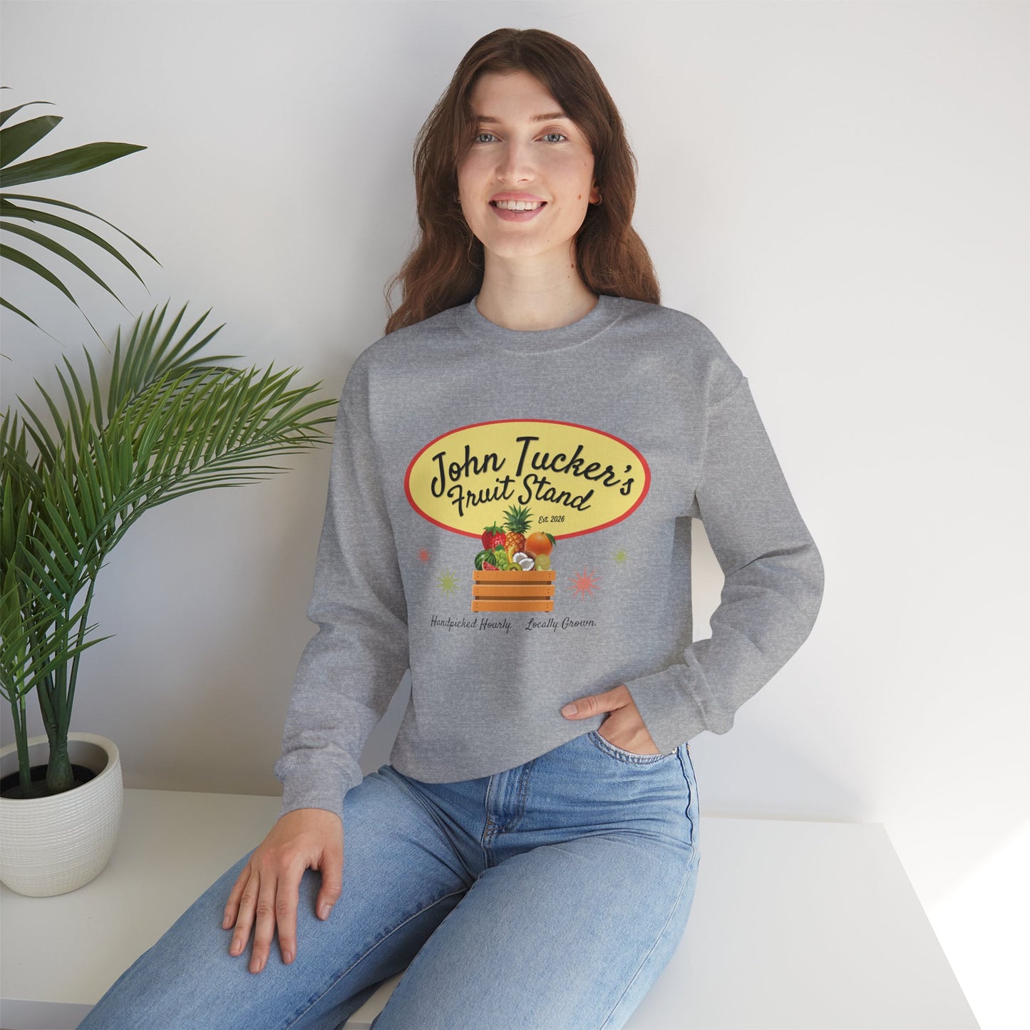 John Tucker's Fruit Stand - Hockey Romance Inspired Sweatshirt