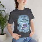 Reading in a Winter Wonderland Short Sleeve Tee