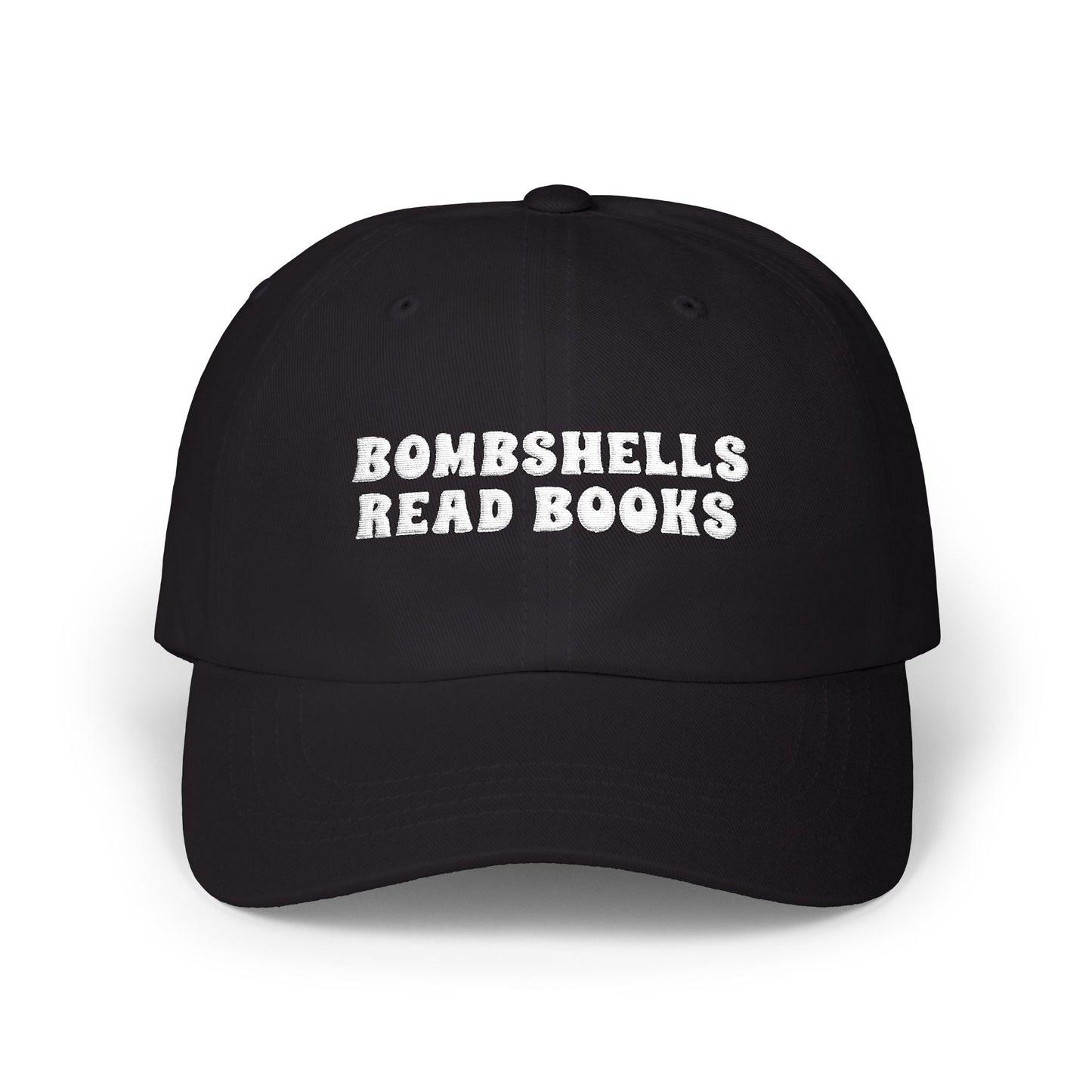 Bombshells Read Books - Bookish Villa Embroidered  Hat