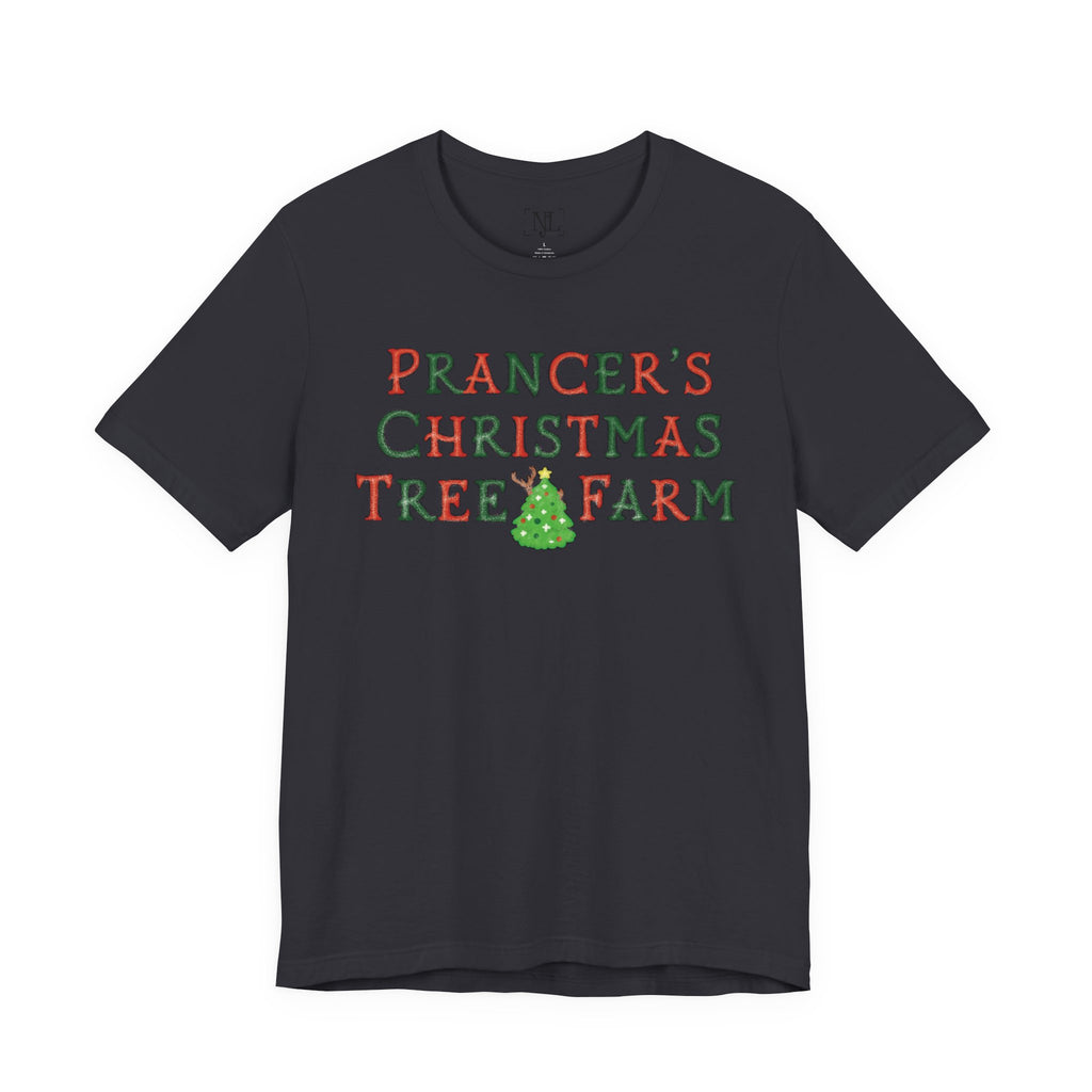 Prancer's Christmas Tree Farm Tee
