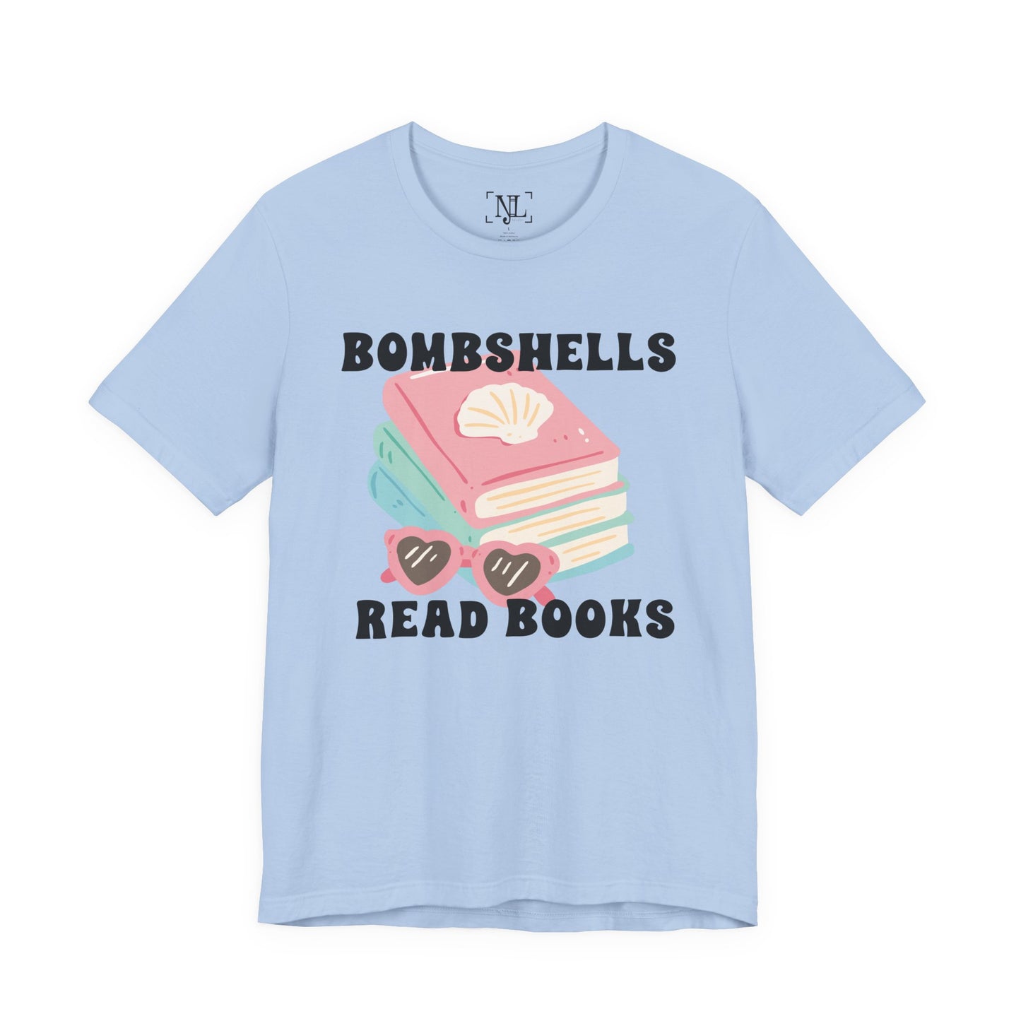 Bombshells Read Books - Bookish Villa Inspired Tee