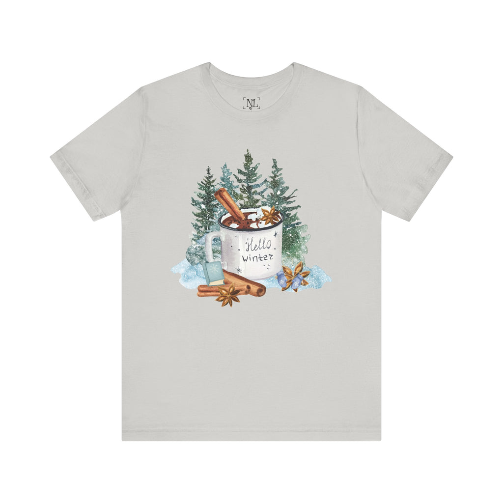 Hello Winter Mug Short Sleeve Tee