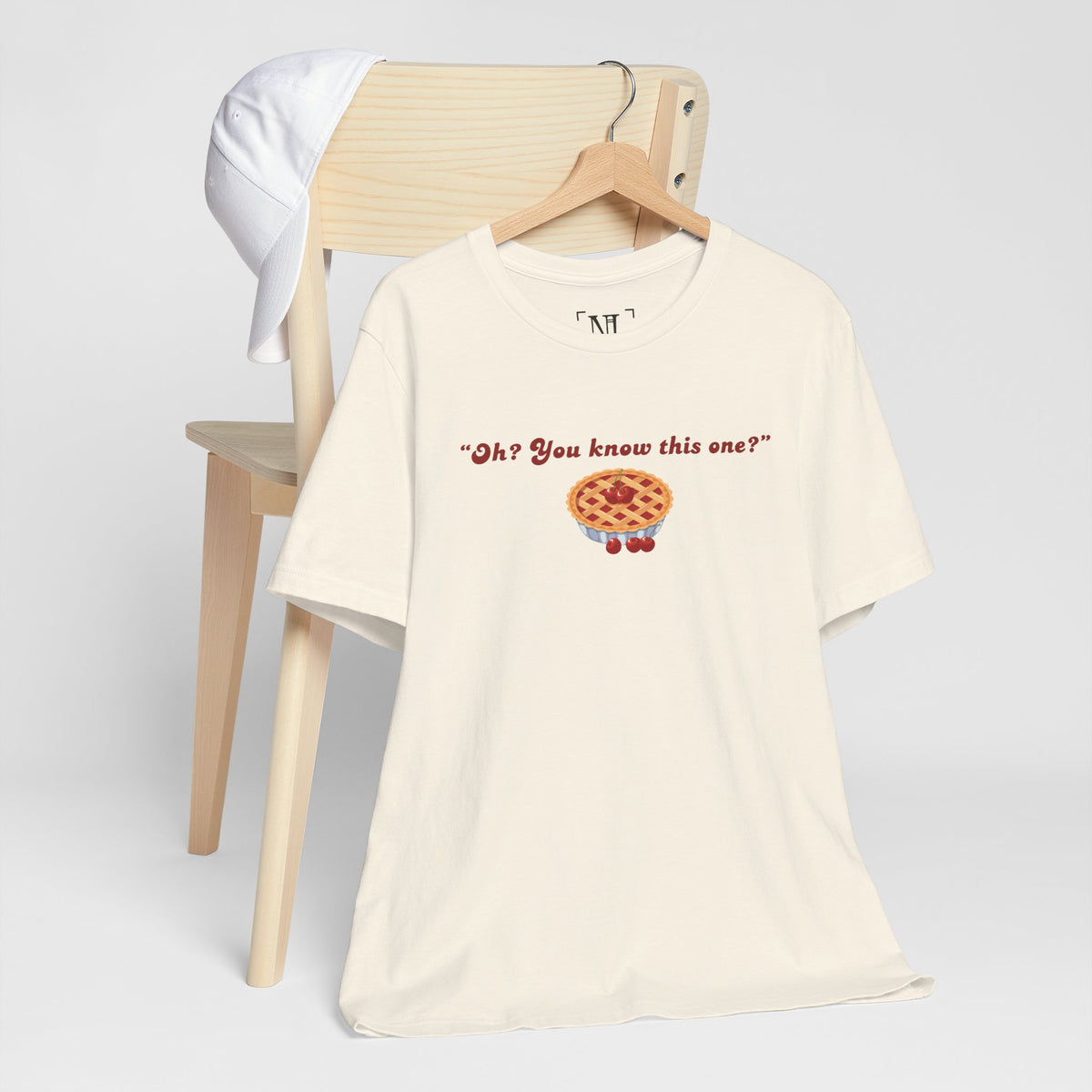 "Oh? You know this one?" Cherry Pie - Hockey Romance Inspired Tee