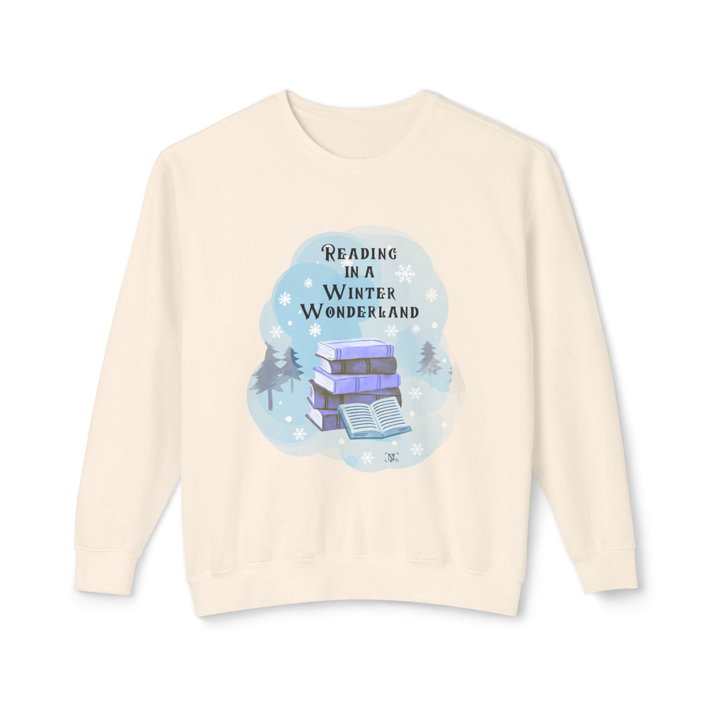 Reading in a Winter Wonderland Crewneck Sweatshirt
